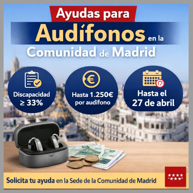 Ayudas compra audífonos